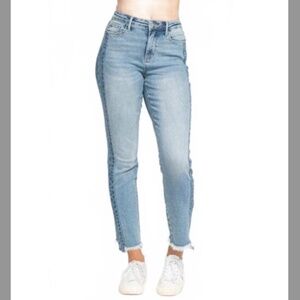 Judy Blue High Rise Side Panel Slim Jeans Size 11/30